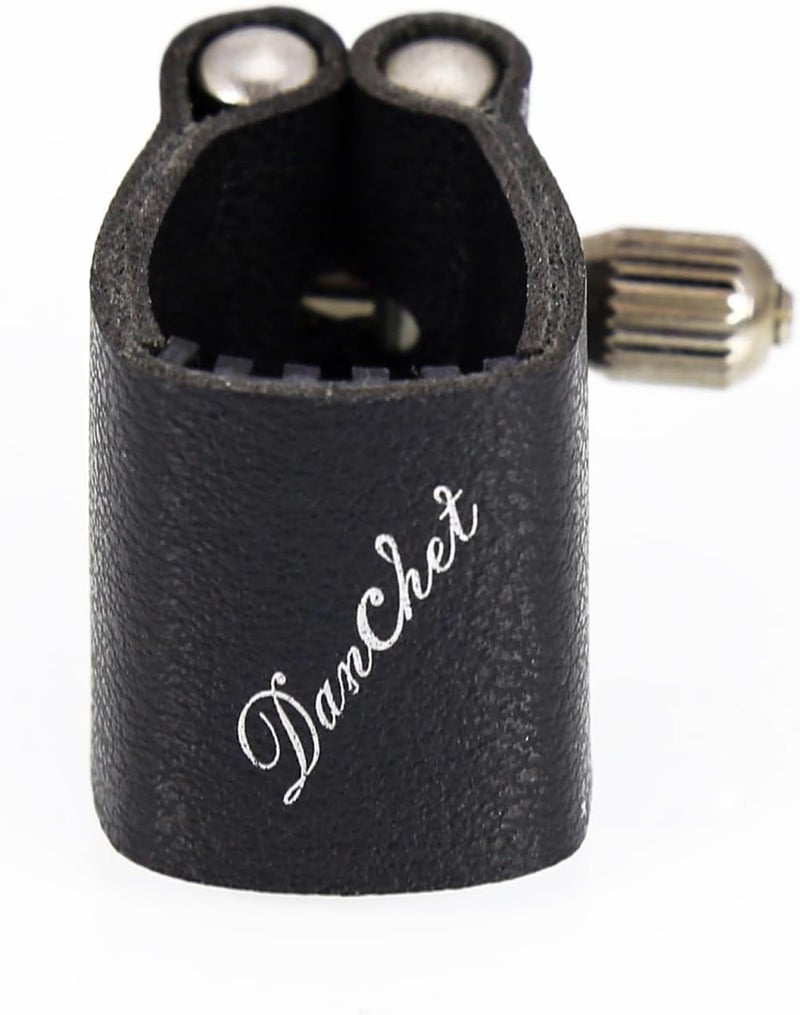 Danchet Soprano Saxophone Ligature Fastener, Leather Ligature for Soprano Saxophone Sax - Image 2